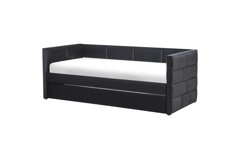Utdragbar säng Chavonne - Svart - Möbler - Barnmöbler - Barnsäng & juniorsäng