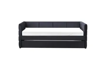 Utdragbar säng Chavonne - Svart - Möbler - Barnmöbler - Barnsäng & juniorsäng