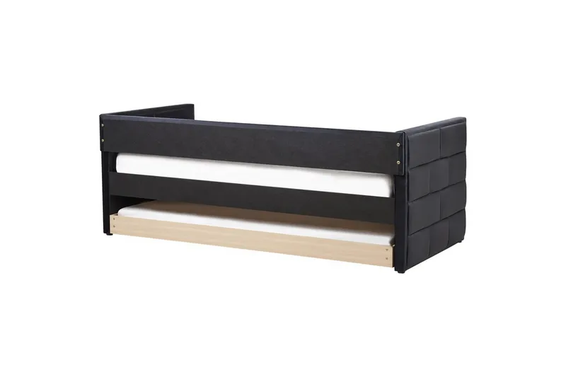Utdragbar säng Chavonne - Svart - Möbler - Barnmöbler - Barnsäng & juniorsäng