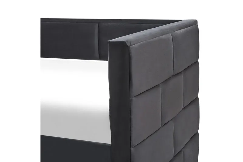 Utdragbar säng Chavonne - Svart - Möbler - Barnmöbler - Barnsäng & juniorsäng