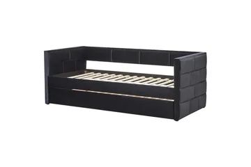 Utdragbar säng Chavonne - Svart - Möbler - Barnmöbler - Barnsäng & juniorsäng