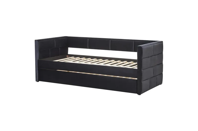 Utdragbar säng Chavonne - Svart - Möbler - Barnmöbler - Barnsäng & juniorsäng