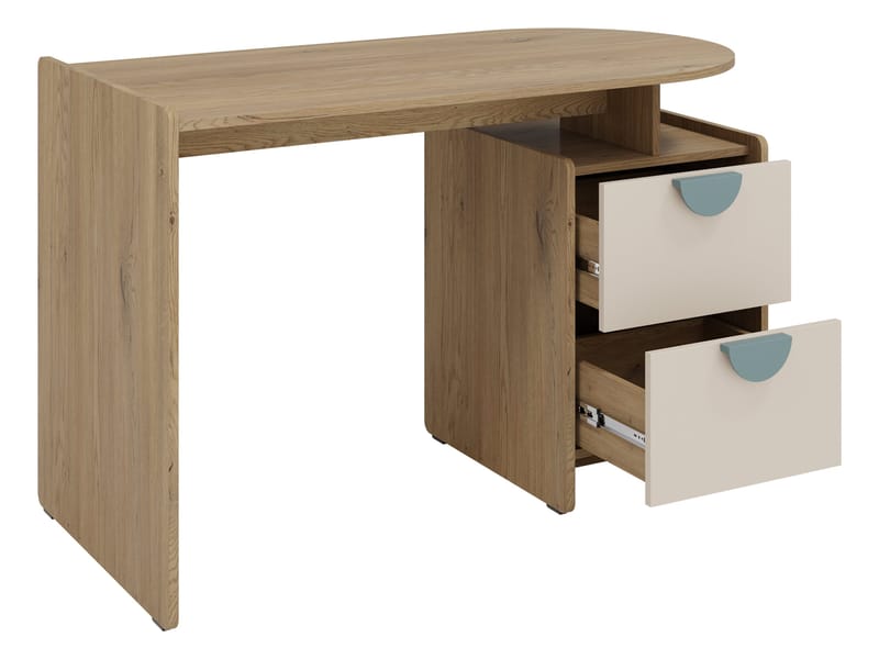 Zarek Sovrumsmöbelset - brun, beige och blå - Möbler - Barnmöbler - Barnmöbelset