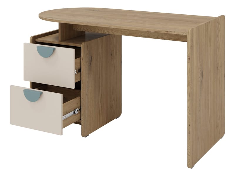 Zarek Sovrumsmöbelset - brun, beige och rosa - Möbler - Barnmöbler - Barnmöbelset
