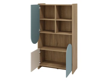 Zarek Sovrumsmöbelset - brun, beige och rosa - Möbler - Barnmöbler - Barnmöbelset