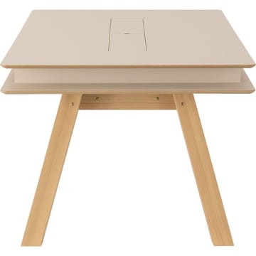 4 You Fresh Stort Rektangulärt Matbord 200 cm med Trä- och Ekutseende - Beige - Möbler - Bord & matgrupp - Matbord & köksbord