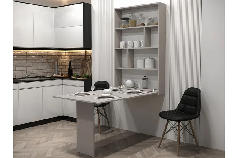 Abi Matbord Vägghängt 130 cm Rektangulär - Beige - Möbler - Bord & matgrupp - Matbord & köksbord