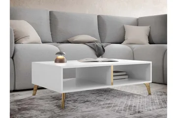 Akihiko Soffbord 100 cm - Vit - Möbler - Bord & matgrupp - Soffbord