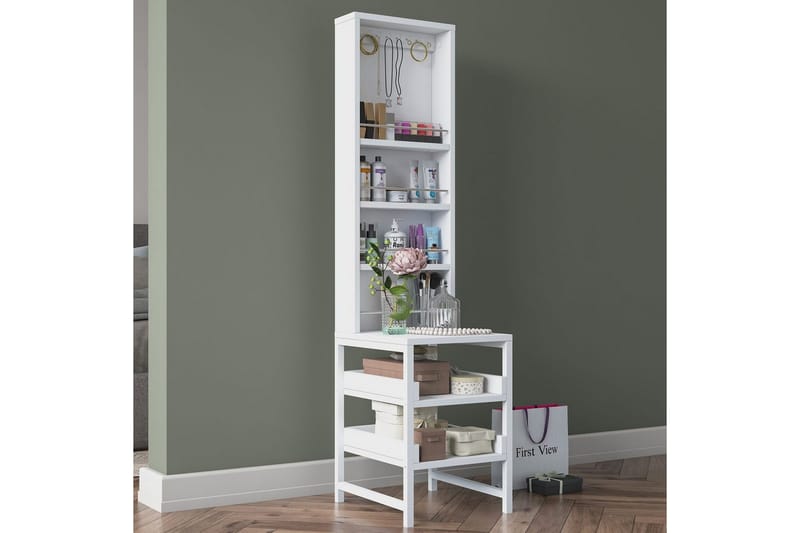 Aldros Sminkbord 35 cm - Vit - Möbler - Bord & matgrupp - Sminkbord & toalettbord