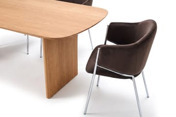 Alma Matgrupp rektangulärt 220 cm med 6 Filip Matstolar - Ek - Möbler - Bord & matgrupp - Matgrupp