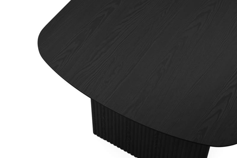 Alma rektangulärt Matbord 180x90 cm Fanér - Svart - Möbler - Bord & matgrupp - Matbord & köksbord