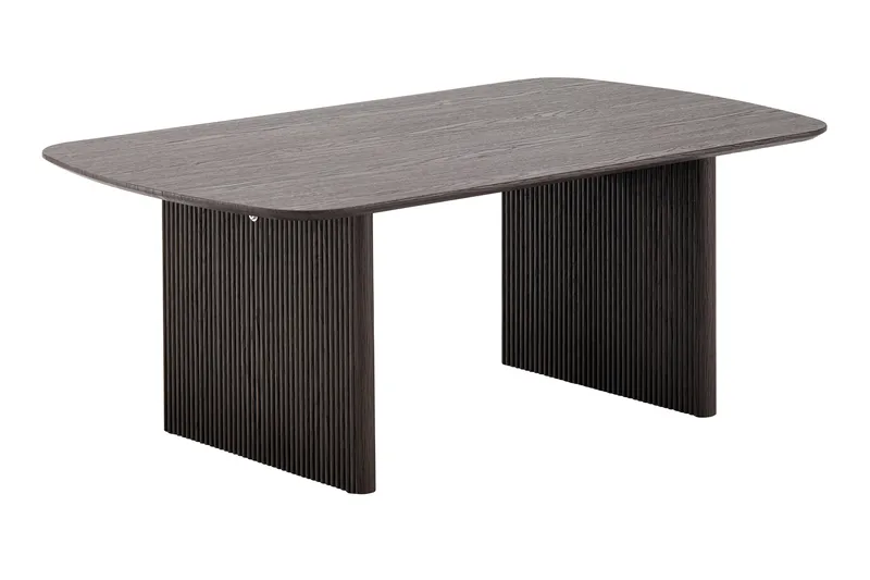 Alma Soffbord Rektangulär 120 cm i trä, Mörkbrun