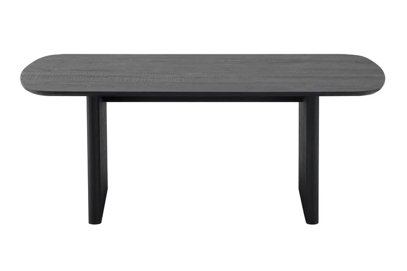 Alma Soffbord Rektangulär 120 cm i trä - Svartlaserad ek - Möbler - Bord & matgrupp - Soffbord