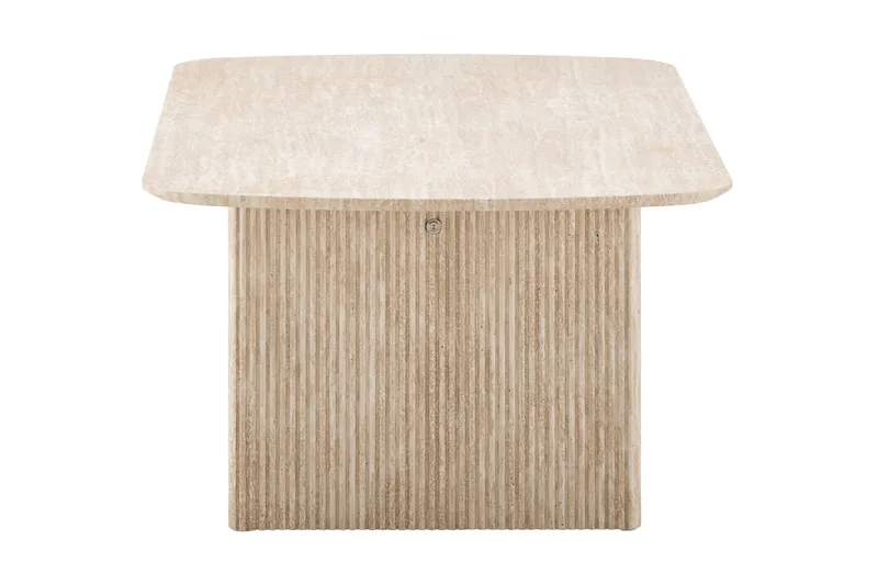 Alma Soffbord Rektangulär 120 cm i trä - Travertin - Möbler - Bord & matgrupp - Soffbord