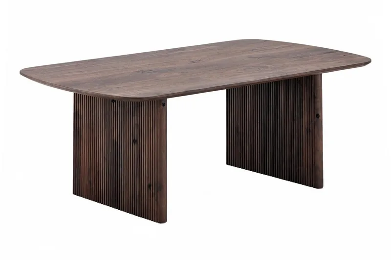Alma Soffbord Rektangulär 120 cm i trä, Valnöt