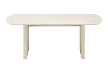 Alma Soffbord Rektangulär 120 cm i trä - Vitlaserad ek - Möbler - Bord & matgrupp - Soffbord