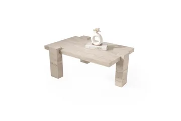 Almasi Soffbord 110 cm - Travertine - Möbler - Bord & matgrupp - Soffbord