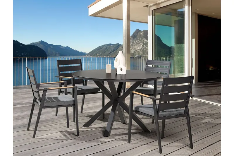 Altona Matbord 120 cm - Svart - Möbler - Bord & matgrupp - Matbord & köksbord