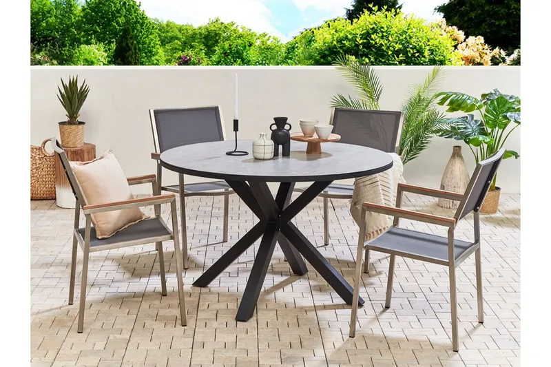 Altona Matbord 120 cm - Svart/Grå - Möbler - Bord & matgrupp - Matbord & köksbord