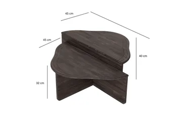 Altopiano Soffbord 90 cm - Antracit - Möbler - Bord & matgrupp - Soffbord