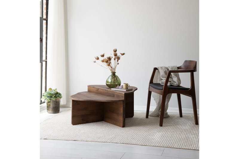 Altopiano Soffbord 90 cm - Valnöt - Möbler - Bord & matgrupp - Soffbord