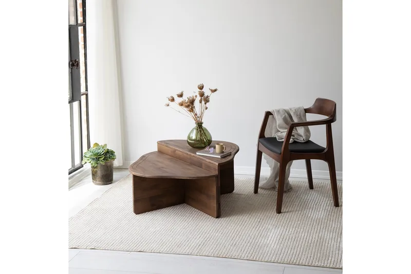 Altopiano Soffbord 90 cm - Valnöt - Möbler - Bord & matgrupp - Soffbord