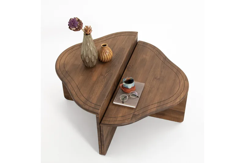 Altopiano Soffbord 90 cm - Valnöt - Möbler - Bord & matgrupp - Soffbord