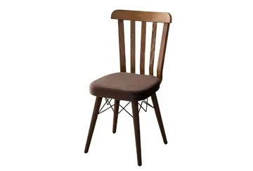 Alvryn Matgrupp Bord 130 cm + 4 Stolar - Brun - Möbler - Bord & matgrupp - Matgrupp