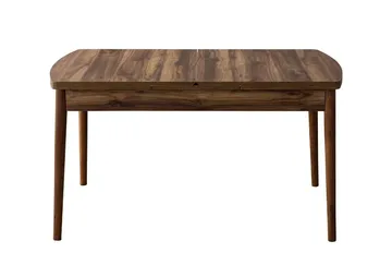 Alvryn Matgrupp Bord 130 cm + 4 Stolar - Brun - Möbler - Bord & matgrupp - Matgrupp