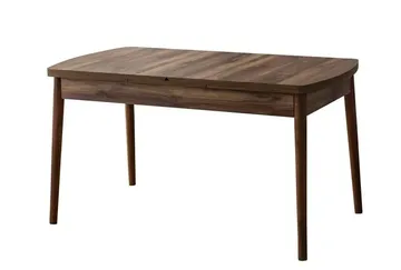 Alvryn Matgrupp Bord 130 cm + 4 Stolar - Brun - Möbler - Bord & matgrupp - Matgrupp