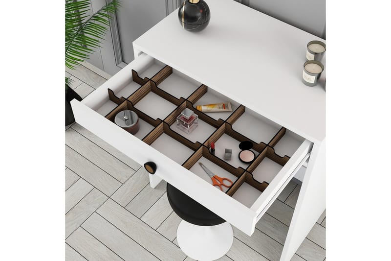 Ameias Sminkbord 70 cm - Vit - Möbler - Bord & matgrupp - Sminkbord & toalettbord