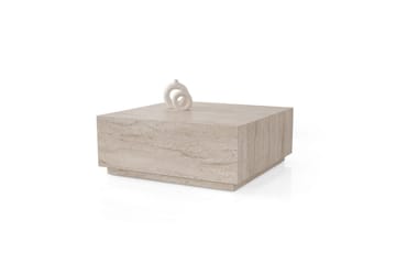 Ameias Soffbord 90 cm - Travertine - Möbler - Bord & matgrupp - Soffbord