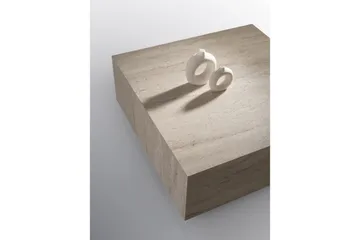 Ameias Soffbord 90 cm - Travertine - Möbler - Bord & matgrupp - Soffbord