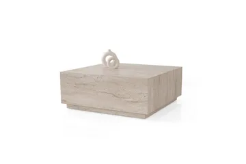 Ameias Soffbord 90 cm - Travertine - Möbler - Bord & matgrupp - Soffbord