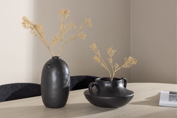 Andy Matgrupp 180 cm Oval med 4 Modesto stolar - Whitewash/Svart - Möbler - Bord & matgrupp - Matgrupp