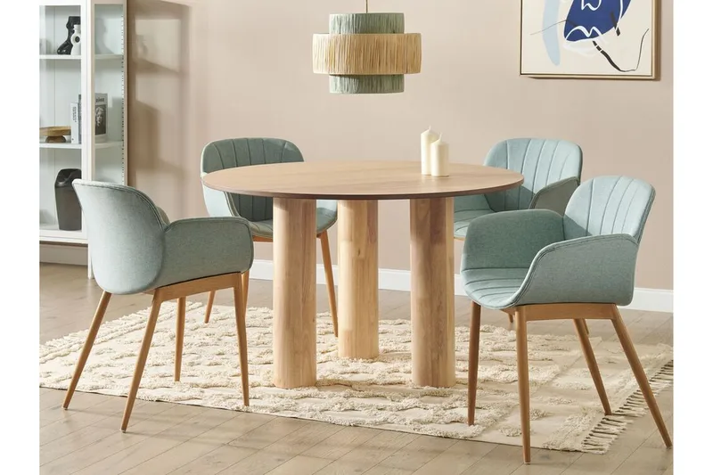 Appelle Matbord 120 cm Rund - Ljusbrun - Möbler - Bord & matgrupp - Matbord & köksbord