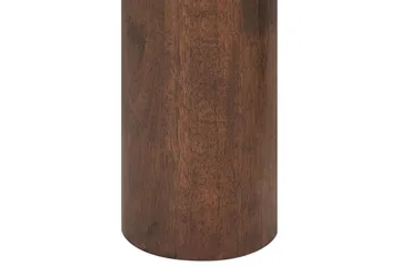 Appelle Runt Matbord 120 cm i Trä med Askutseende - Mörkbrun - Möbler - Bord & matgrupp - Matbord & köksbord