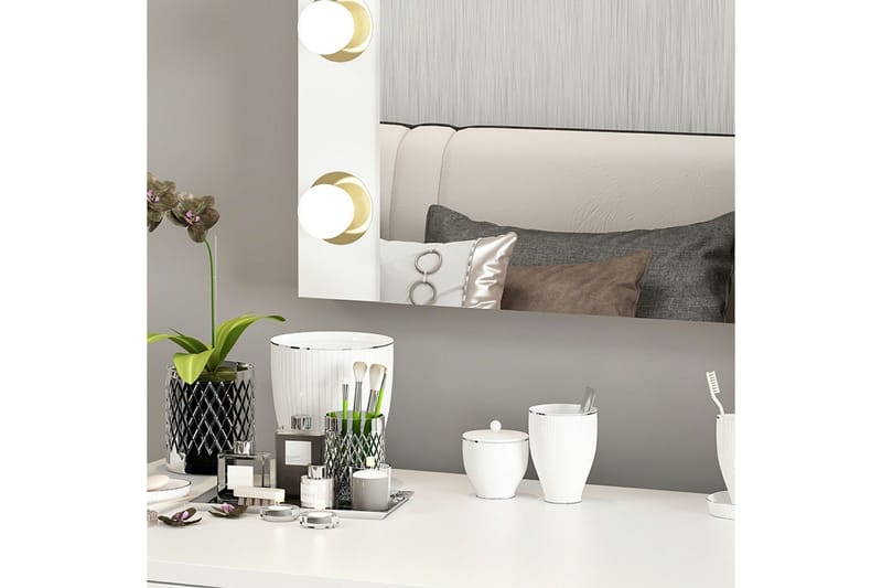 Armin Sminkbord 72 cm - Vit - Möbler - Bord & matgrupp - Sminkbord & toalettbord