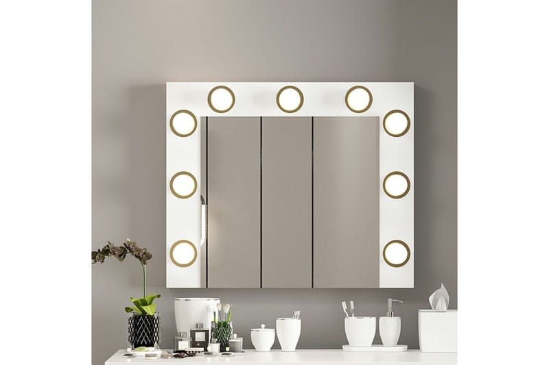 Armin Sminkbord 72 cm - Vit - Möbler - Bord & matgrupp - Sminkbord & toalettbord