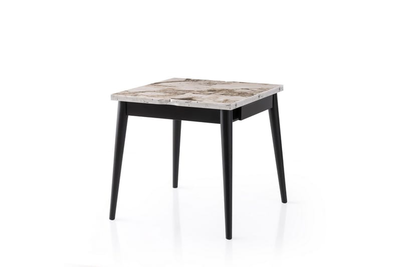 Asillo Matbord 80 cm Kvadratisk - Vit marmor - Möbler - Bord & matgrupp - Matbord & köksbord