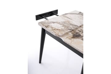 Asillo Matbord 80 cm Kvadratisk - Vit marmor - Möbler - Bord & matgrupp - Matbord & köksbord