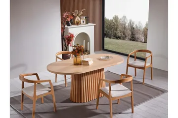 Atlantis Matbord 170 cm Oval - Natur - Möbler - Bord & matgrupp - Matbord & köksbord