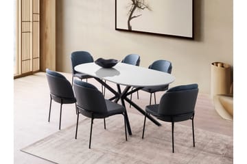 Aura Matbord 180 cm Rektangulär - Ljusgrå - Möbler - Bord & matgrupp - Matbord & köksbord