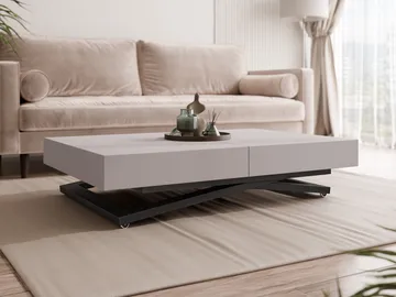 Avendi Soffbord 120 cm - Svart, beige - Möbler - Bord & matgrupp - Soffbord