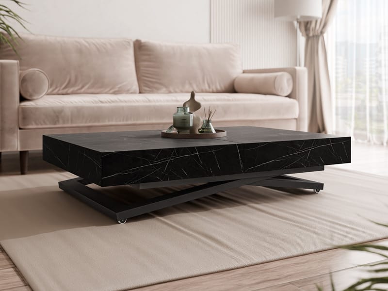Avendi Soffbord 120 cm - Svart, svart marmor - Möbler - Bord & matgrupp - Soffbord