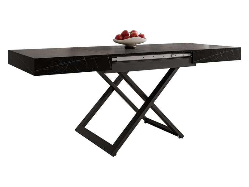 Avendi Soffbord förlängningsbart 200 cm - guld, svart - Möbler - Bord & matgrupp - Soffbord