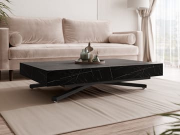 Avendi Soffbord förlängningsbart 200 cm - svart, svart marmor - Möbler - Bord & matgrupp - Soffbord