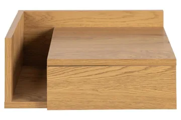 Abusala Vägghängt Sängbord & Nattduksbord 32 cm i Trä med Låda - Brun - Möbler - Bord & matgrupp - Avlastningsbord & sidobord - Sängbord & nattduksbord