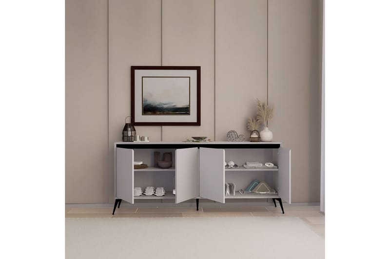 Adilen Konsollbord 180 cm - Vit - Möbler - Bord & matgrupp - Avlastningsbord & sidobord - Konsolbord & hallbord