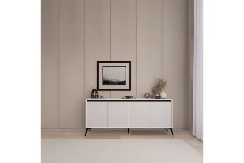 Adilen Konsollbord 180 cm - Vit - Möbler - Bord & matgrupp - Avlastningsbord & sidobord - Konsolbord & hallbord